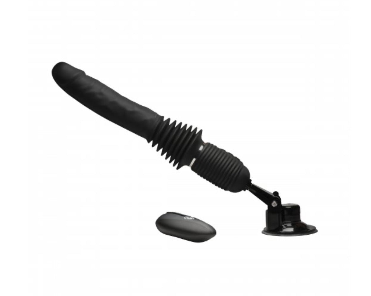 Ultimate Power Pounder Vibrating & Thrusting Silicone Dildo w/ Remote